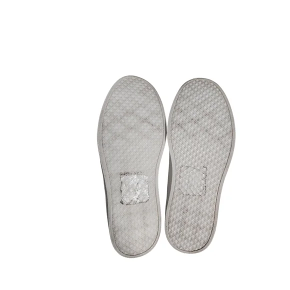 Disney Primark White Rhinestone Mickey Mouse Sneakers Women's Size 9 Silver Trim - Picture 10 of 11